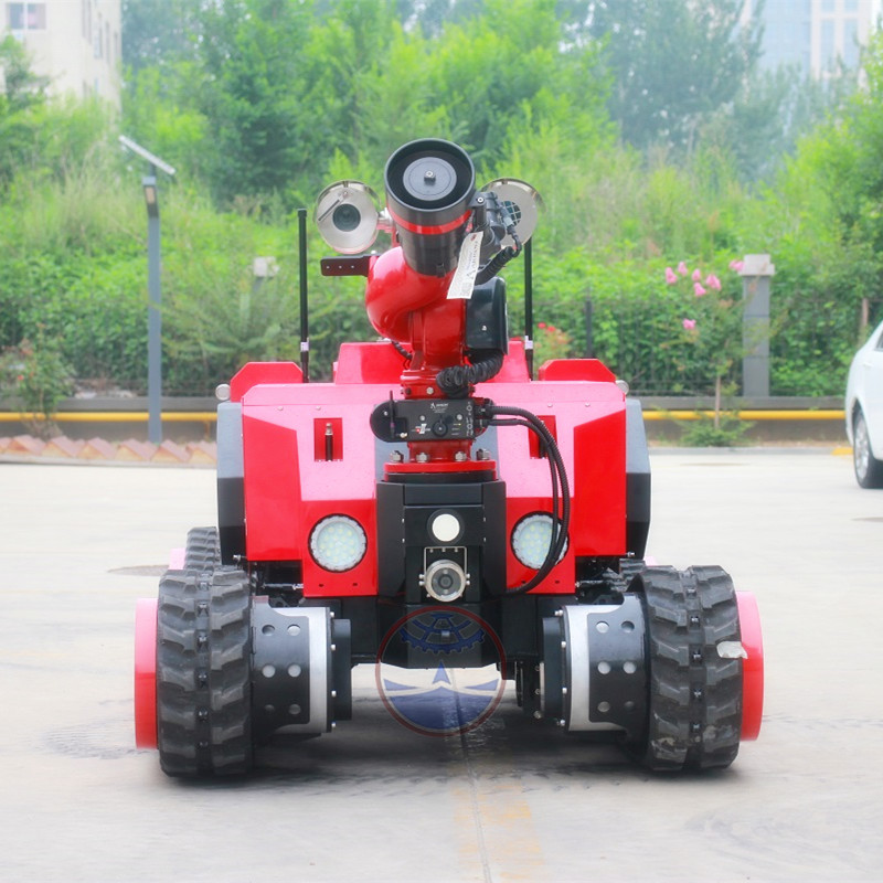 Новейший ведущий взрывозащищенный полноприводный гусеничный пожарный робот
