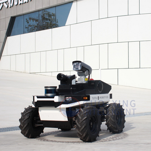 Автономный патрульный робот с распознаванием лиц и идентификацией человека